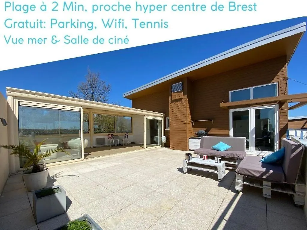L' Evea Rooftop Apartment Le Relecq-Kerhuon