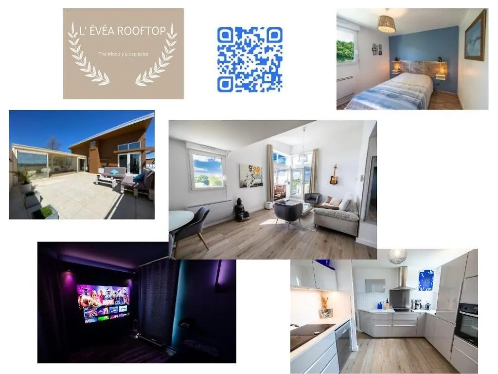 L' Evea Rooftop Apartment Le Relecq-Kerhuon