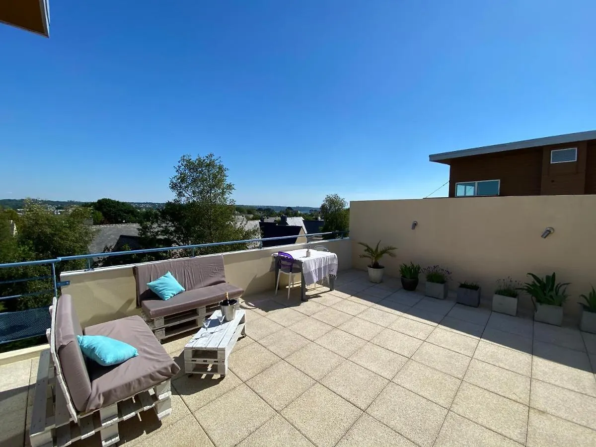 L' Evea Rooftop Apartment Le Relecq-Kerhuon France