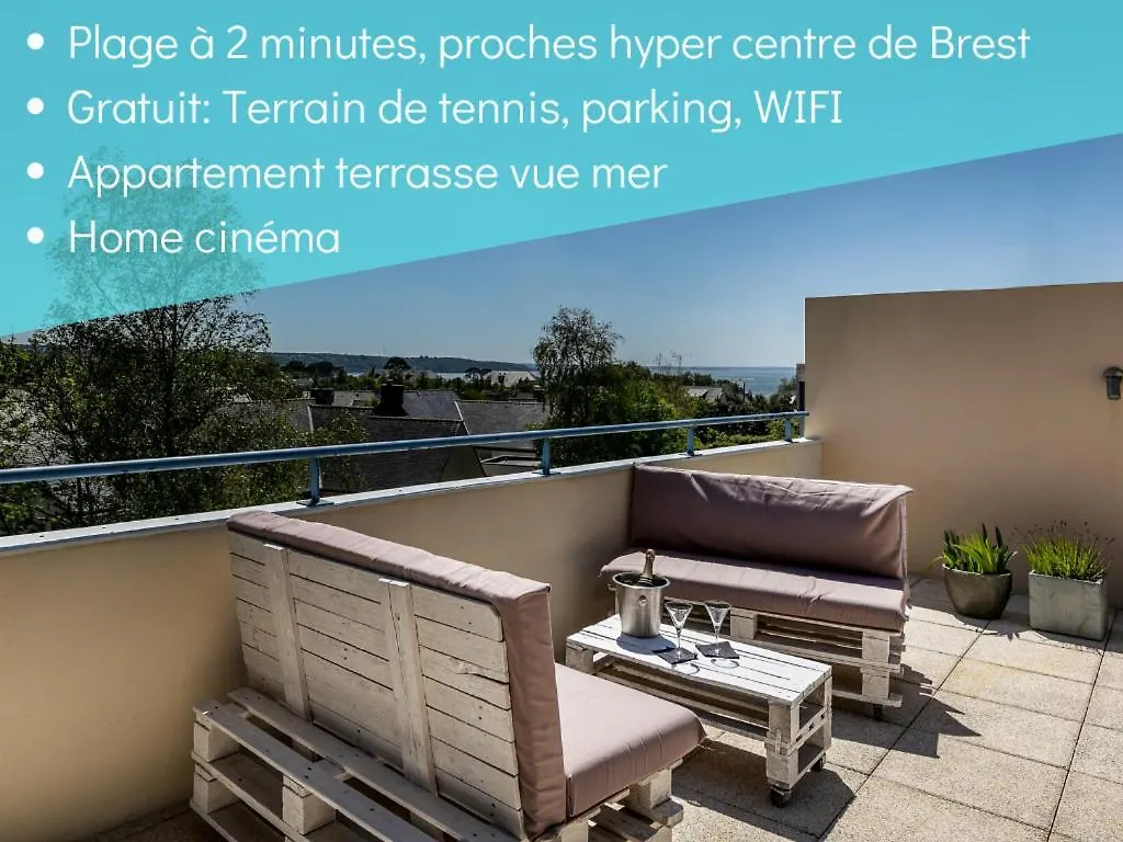 L' Evea Rooftop Apartment Le Relecq-Kerhuon